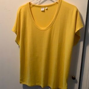 Yellow tee